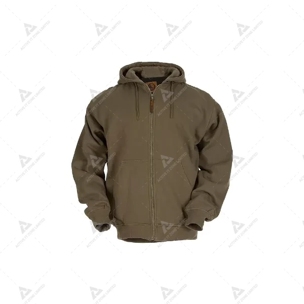 Berne Men's Heritage Thermal-Lined Full-Zip Hooded Sweatshirt